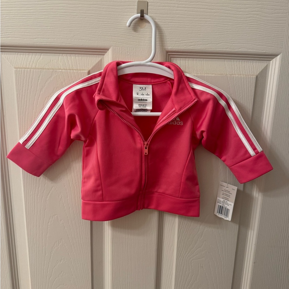 Adidas Kids Pink sweat set